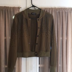 Navie brand short jacket